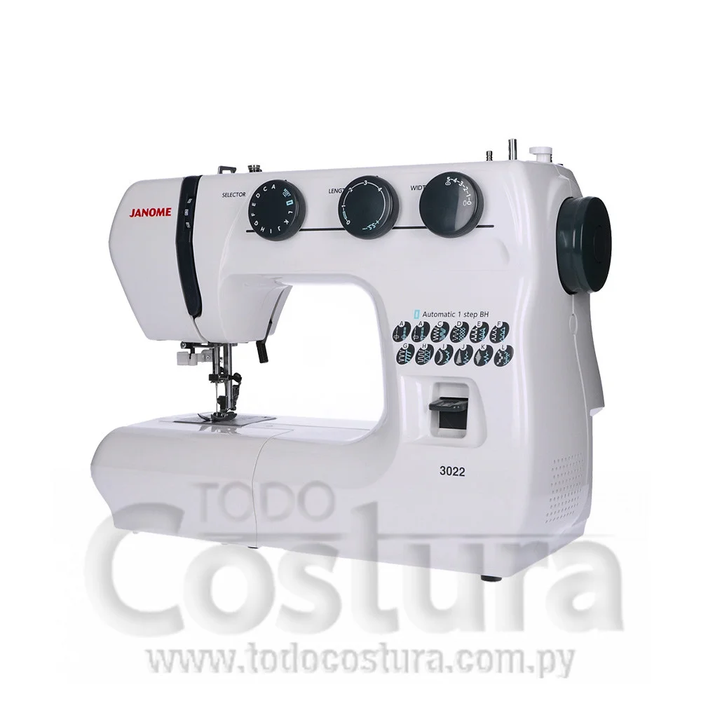 MAQUINA DE COSER FAMILIAR JANOME 3022